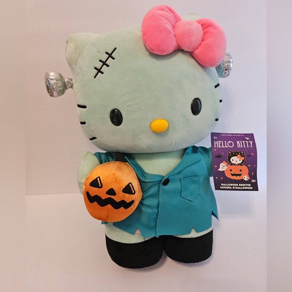 Hello Kitty Frankenstein Door Greeter